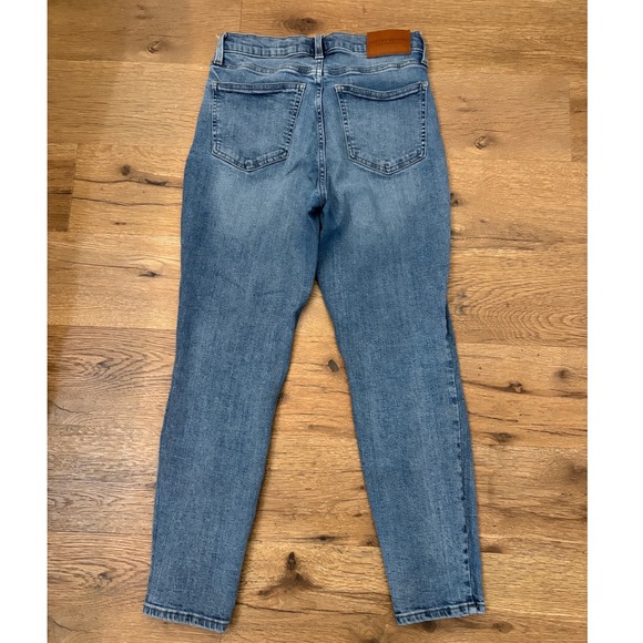 Lucky Brand Bridgette High Rise Skinny Ankle Jeans Blue Button Fly Size 6 28A - Picture 2 of 9